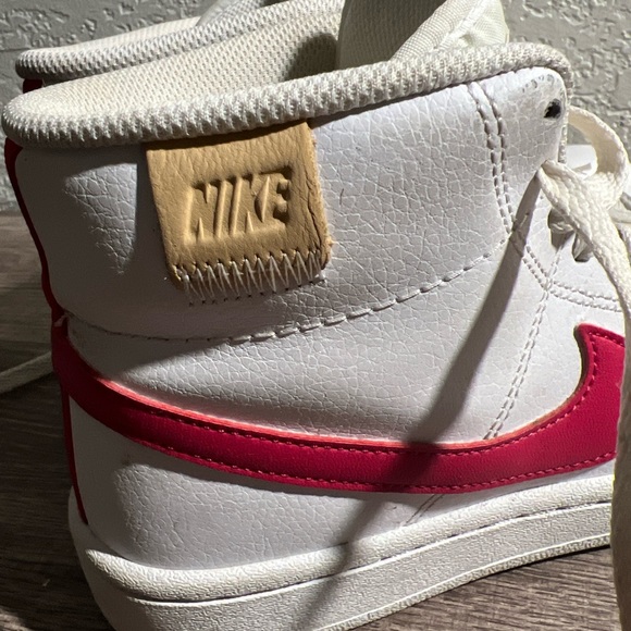 Nike Court Royale 2 Mid White University Red - Picture 7 of 8